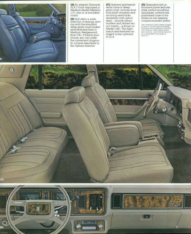 1981 Ford Granada Brochure Page 5